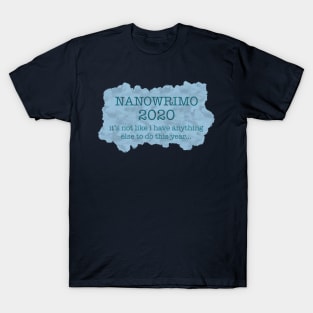 2020 NaNoWriMo T-Shirt